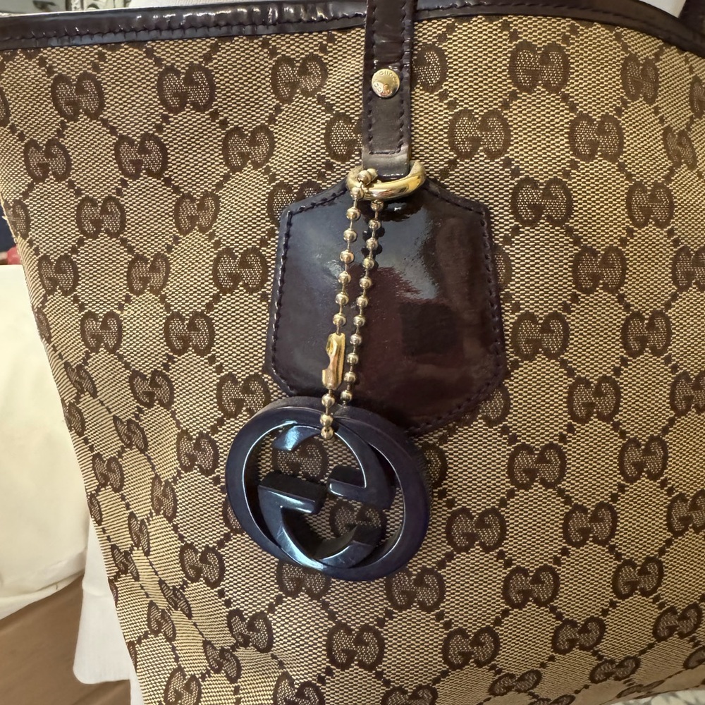 Gucci Signature-Purple Interior Bag - Picture 3 of 16